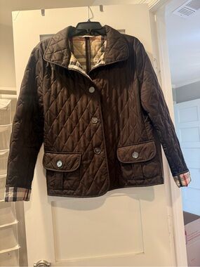 Burberry Quilted Brown Jacket